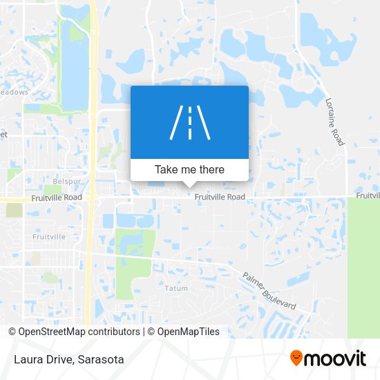 Mapa de Laura Drive