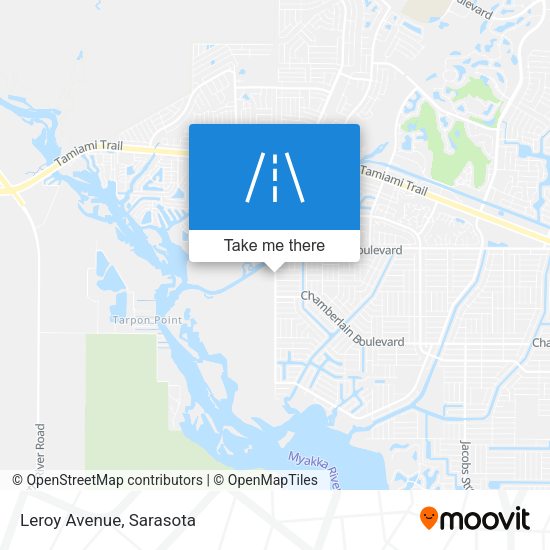 Mapa de Leroy Avenue