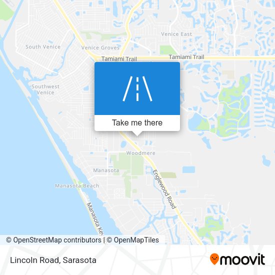 Mapa de Lincoln Road