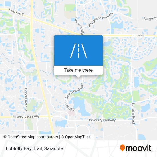 Mapa de Loblolly Bay Trail