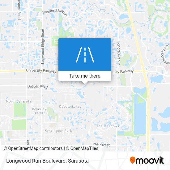 Mapa de Longwood Run Boulevard
