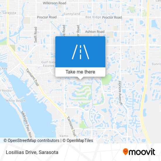 Mapa de Losillias Drive