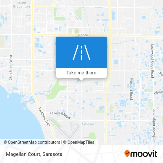 Magellan Court map