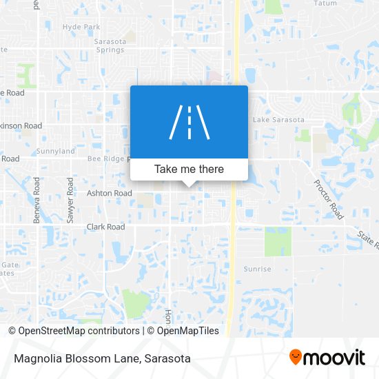 Mapa de Magnolia Blossom Lane