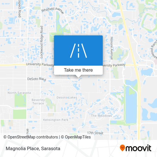 Mapa de Magnolia Place