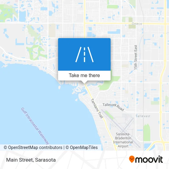 Main Street map