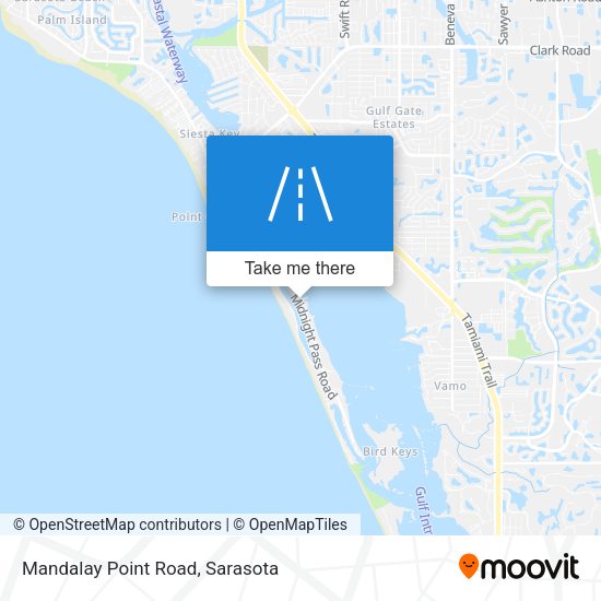 Mandalay Point Road map