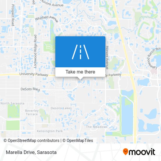 Marella Drive map