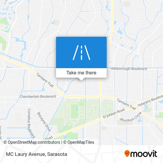 Mapa de MC Laury Avenue