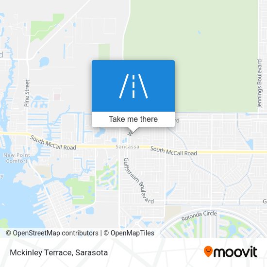 Mapa de Mckinley Terrace