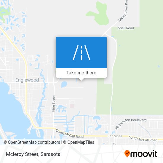 Mcleroy Street map
