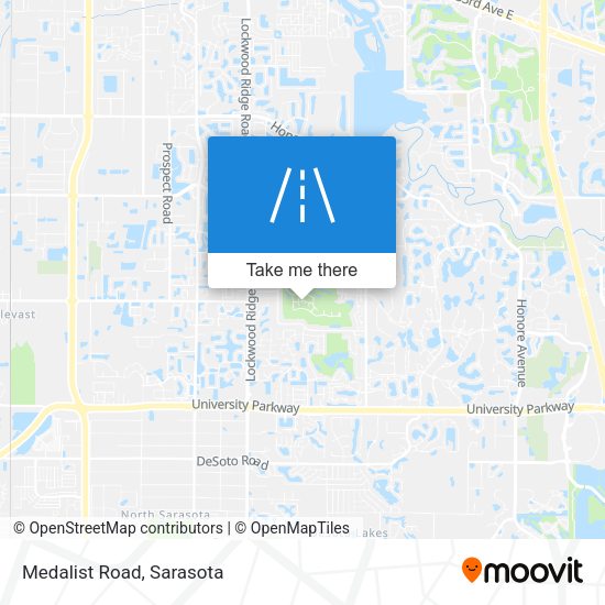 Mapa de Medalist Road