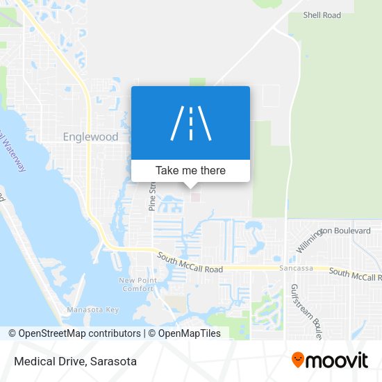 Mapa de Medical Drive