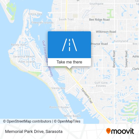 Mapa de Memorial Park Drive