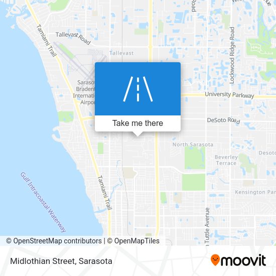 Mapa de Midlothian Street