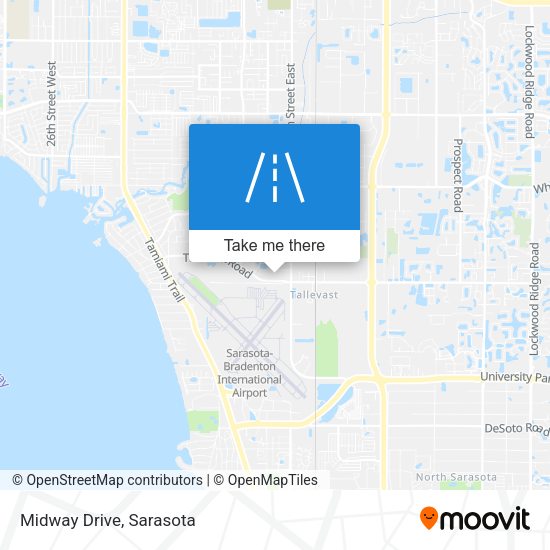 Mapa de Midway Drive