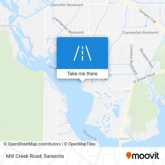 Mapa de Mill Creek Road