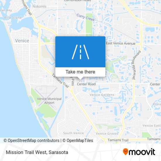 Mapa de Mission Trail West