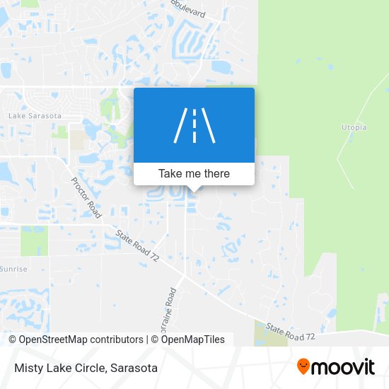 Misty Lake Circle map