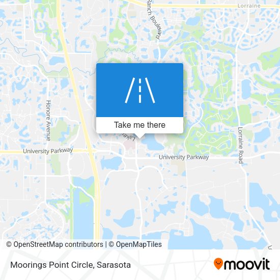Moorings Point Circle map