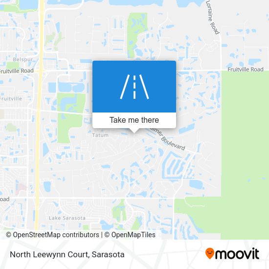 Mapa de North Leewynn Court
