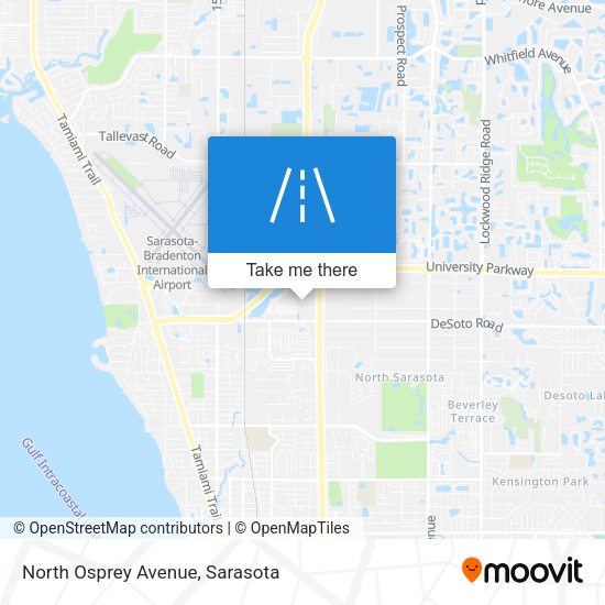 Mapa de North Osprey Avenue