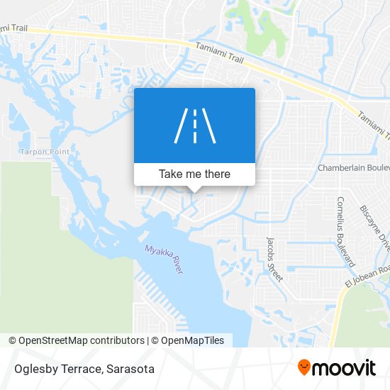 Oglesby Terrace map