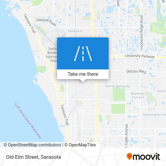 Old Elm Street map