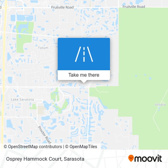 Osprey Hammock Court map