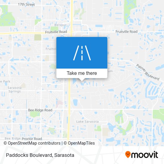 Mapa de Paddocks Boulevard