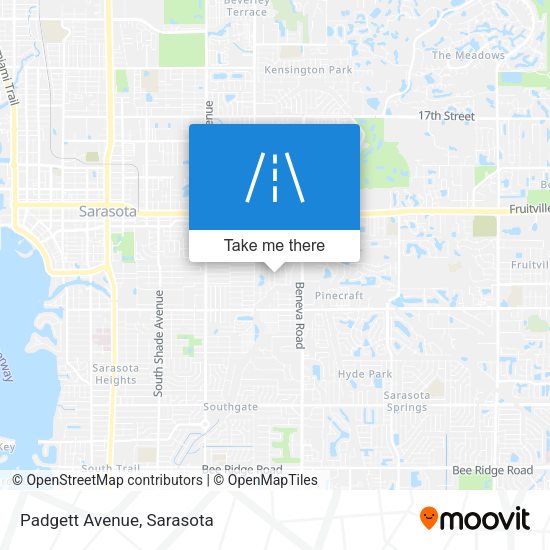 Mapa de Padgett Avenue