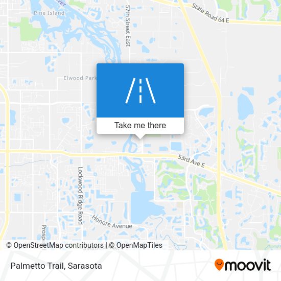 Mapa de Palmetto Trail
