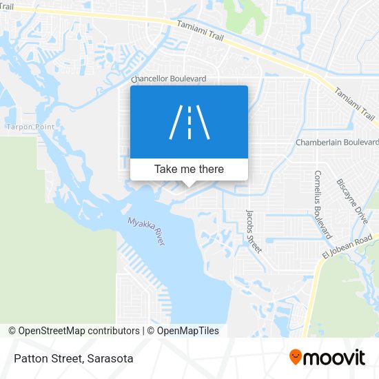 Mapa de Patton Street