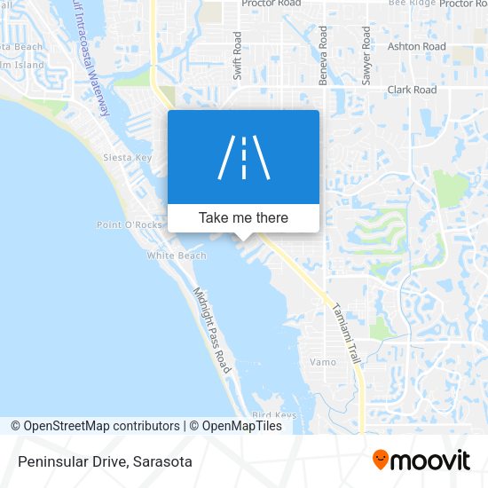 Mapa de Peninsular Drive