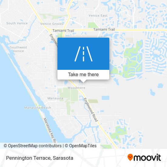 Pennington Terrace map
