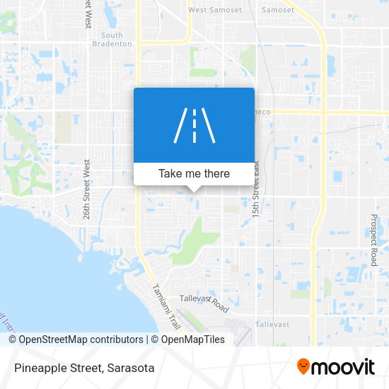 Mapa de Pineapple Street