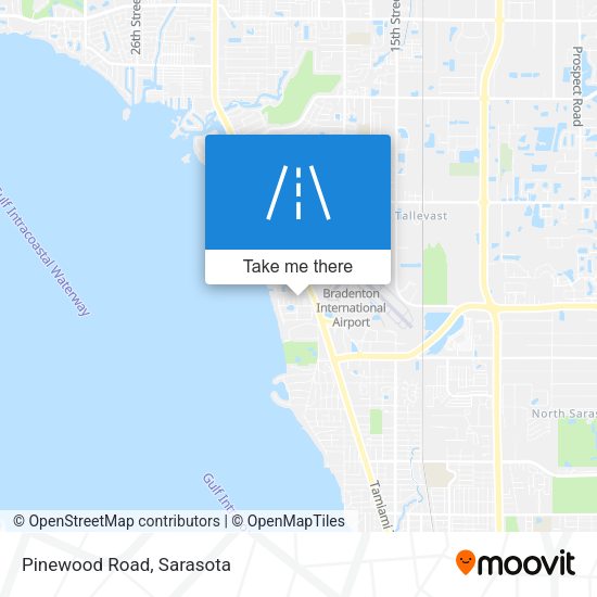Mapa de Pinewood Road