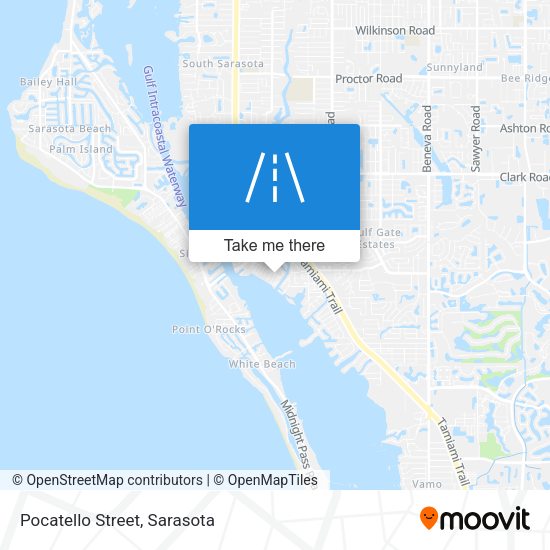 Mapa de Pocatello Street
