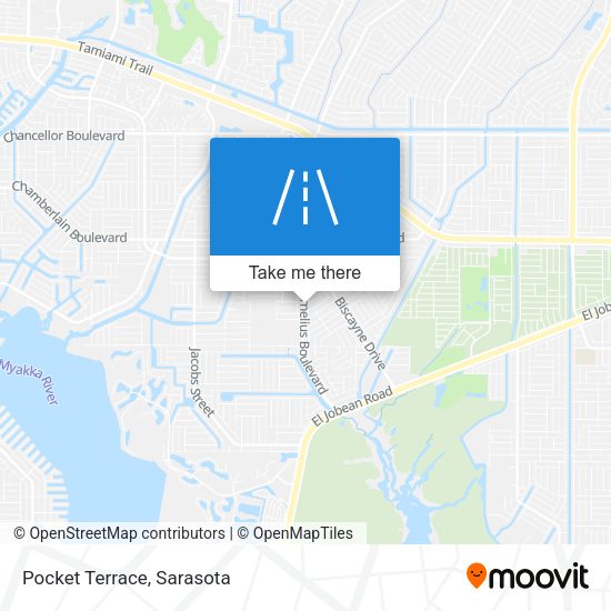 Mapa de Pocket Terrace
