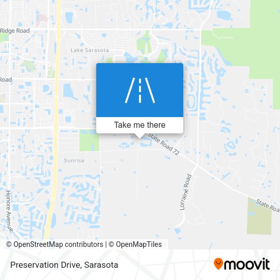 Preservation Drive map