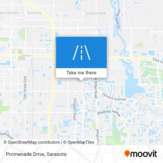 Promenade Drive map