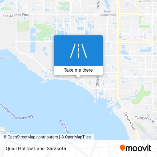 Quail Hollow Lane map