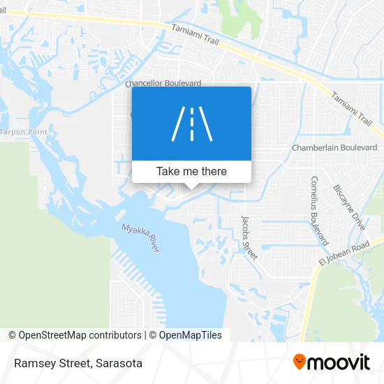 Ramsey Street map