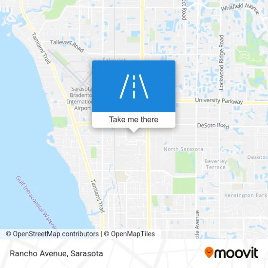 Mapa de Rancho Avenue