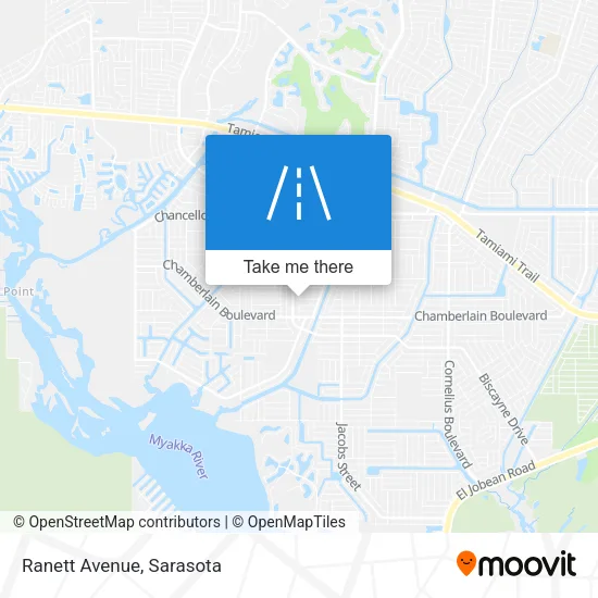 Ranett Avenue map