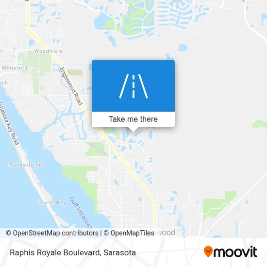 Raphis Royale Boulevard map