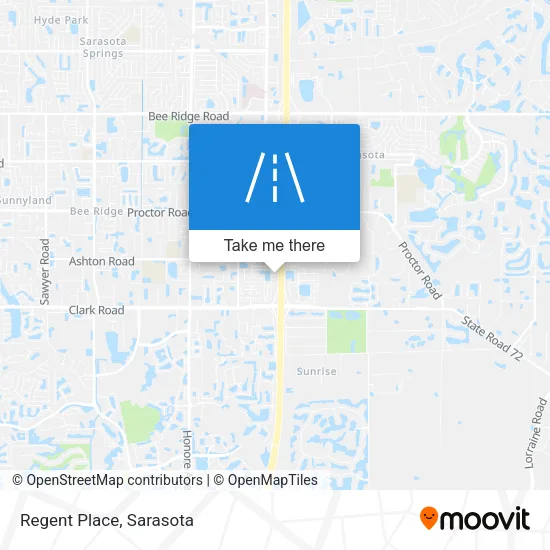 Regent Place map