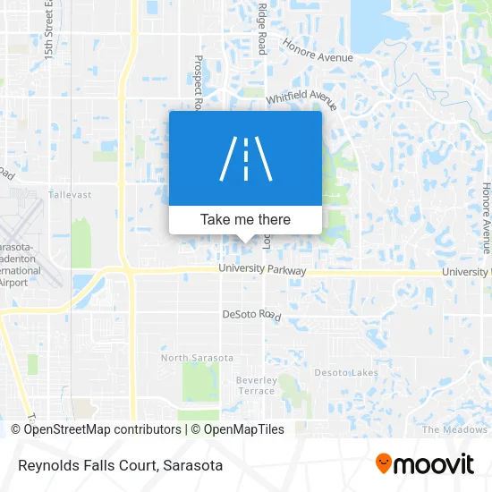 Reynolds Falls Court map