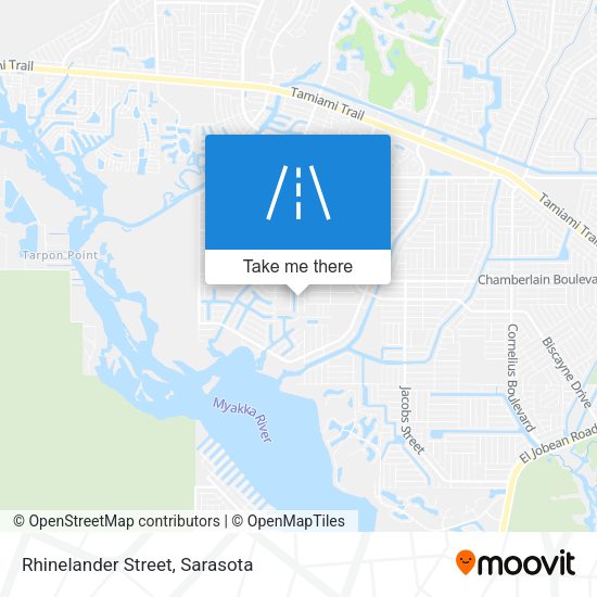 Mapa de Rhinelander Street