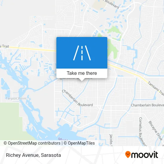 Richey Avenue map